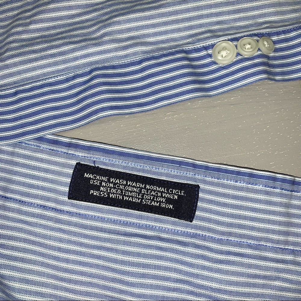 💕Daniel Cremieux striped long sleeve dress shirt - Picture 5 of 5